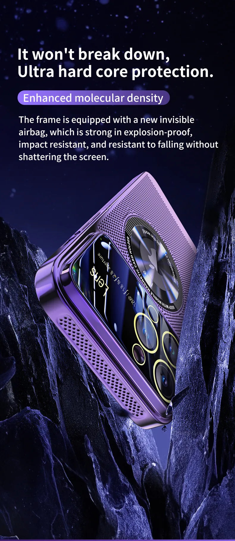 Electroplated Heat Dissipation Magnetic Case For iPhone - Premium Mobile Phone Cases from Dressmycell.com - Just $18! Shop now at Dressmycell.com Electroplated Heat Dissipation Magnetic Case For iPhone - Premium Mobile Phone Cases from Dressmycell.com - Just $18! Shop now at Dressmycell.com